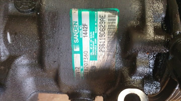 Ford Fusion I компрессор кондиционера 1.4 TDCI, фото 2