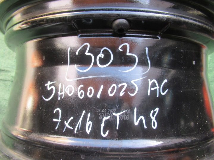 Литой диск Volkswagen OE 7.0" x 16" 5x112 ET 48, фото 9