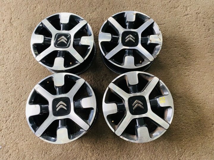 4× Литой диск Citroen OE C3 6.5" x 17" 4x108 ET 19, фото 1