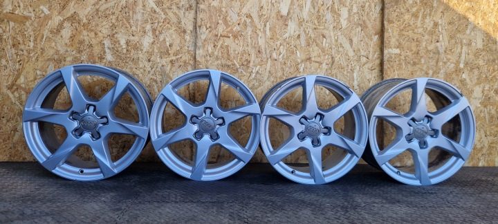 4× Литой диск Audi OE A4 S4 B8 8K См. фото x 17" 5x112 ET 45, фото 2