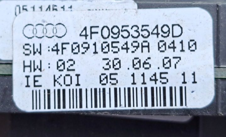 AUDI A6 Q7 ПОДРУЛЕВЫЕ ПЕРЕКЛЮЧАТЕЛИ 4E0953503G 4E0953521C 4F0953549D/4F0910549A prze, фото 3