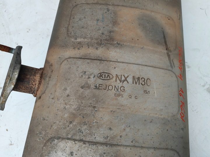 Tucson IV глушитель задний 1.6 T-GDI NXM30 2020-2024r оригинал европа, фото 5