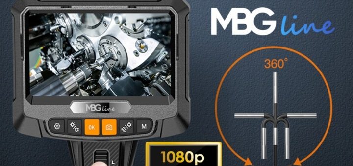 Инспекционная камера MBG Line 1 м 3,9 мм с ruchomą головкой 360°, фото 16