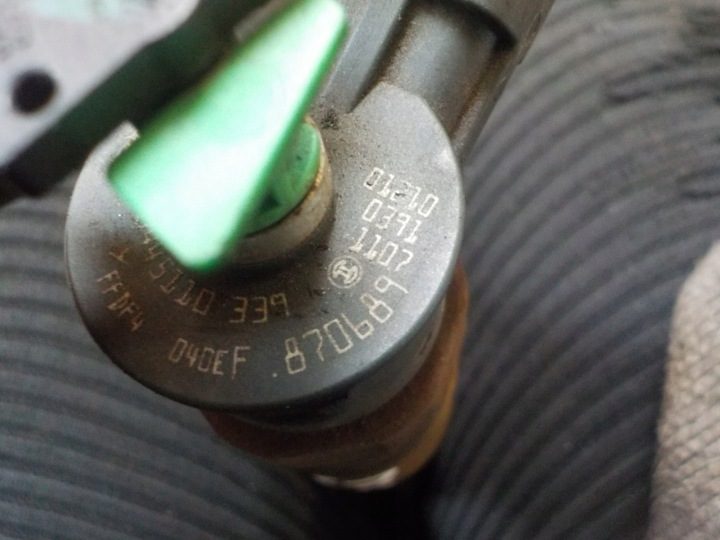 PEUGEOT 207 1.4 HDI 10 г. 68 л.с. 8HZ форсунка 0445110339, фото 3