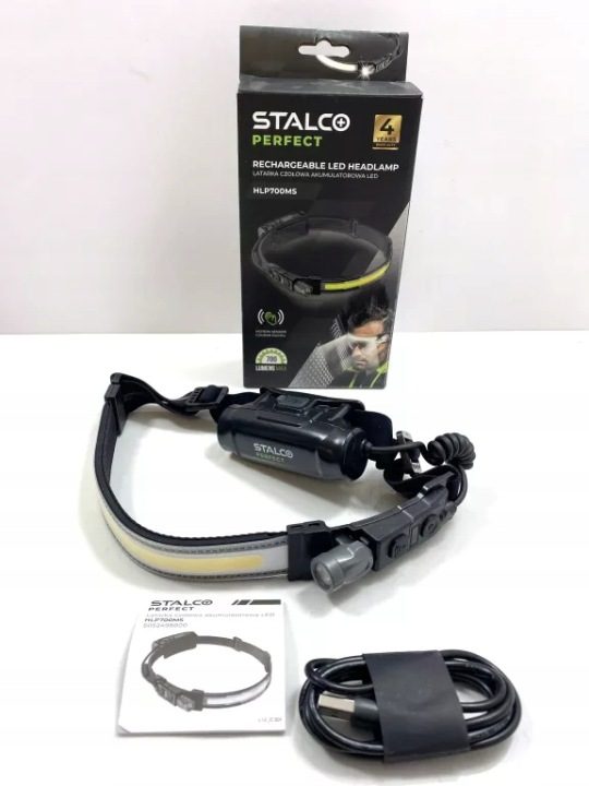 Налобный фонарь АКБ LED 700 lm HLP700MS STALCO PERFECT S052498800, фото 3