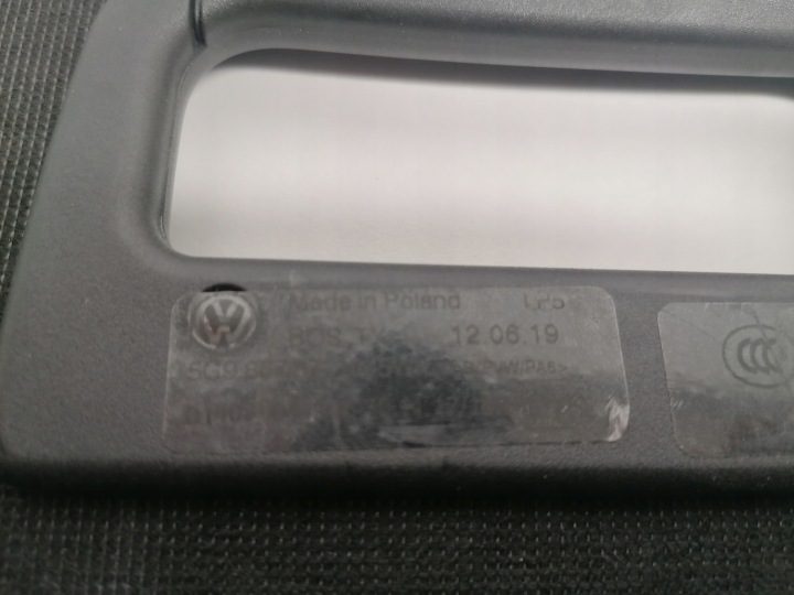 VW Golf VII 7 шторка багажника универсал оригинал 12-19, фото 9
