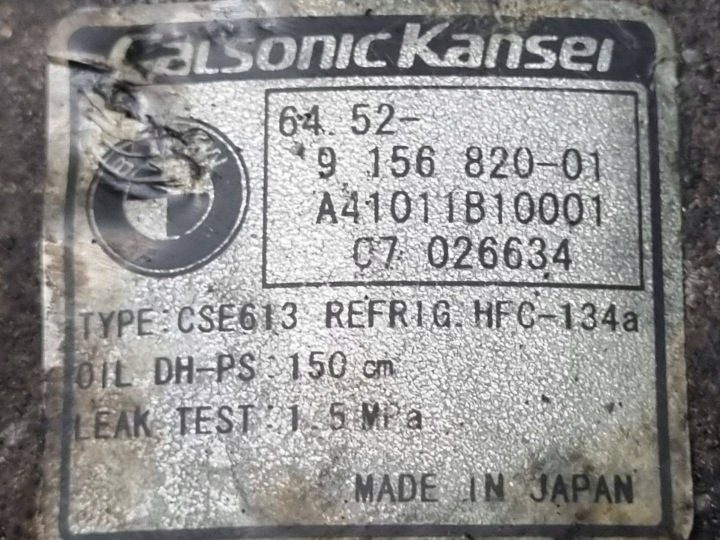 Компрессор кондиционера BMW 1 E81/E87 рестайлинг E81 2007 9156820, фото 6