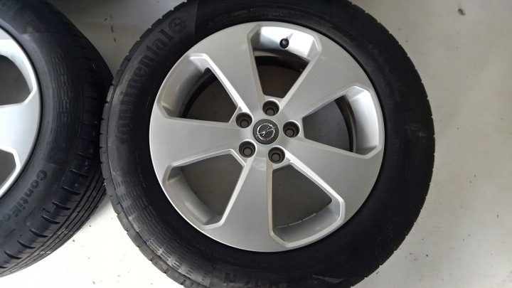 Колеса Opel Mokka X 7Jx17 ET38 CONTINENTAL 215/60/17 5x105 Lubań, фото 4