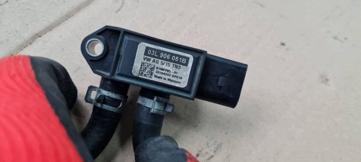 A6 C7 4G РЕСТАЙЛИНГ ДАТЧИК ДАВЛЕНИЯ ВЫХЛОПНЫХ ГАЗОВ 2.0 TDI 03L906051B A4 B8 B9 A5 8W Q5, фото 3