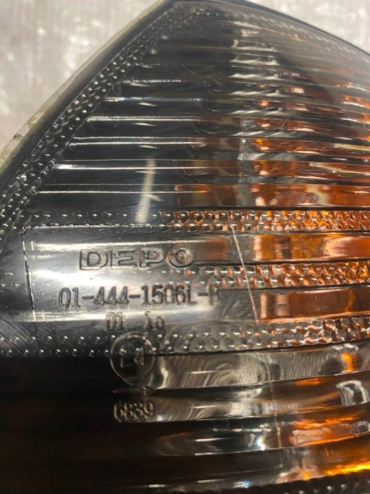 BMW E46 до рестайлинг поворотник левый передний Depo 01-444-1506L-B, фото 5