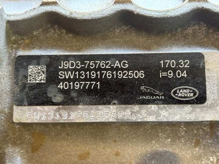 Jaguar I-PACE двигатель электрический J9D3-75762-AG, фото 10