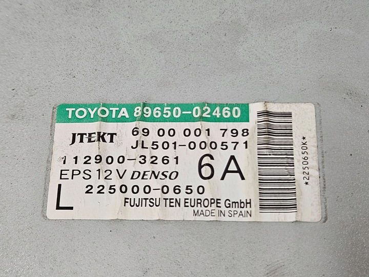 Toyota Auris 150 2010 Модуль / Блок управления ЭУР руля, фото 6