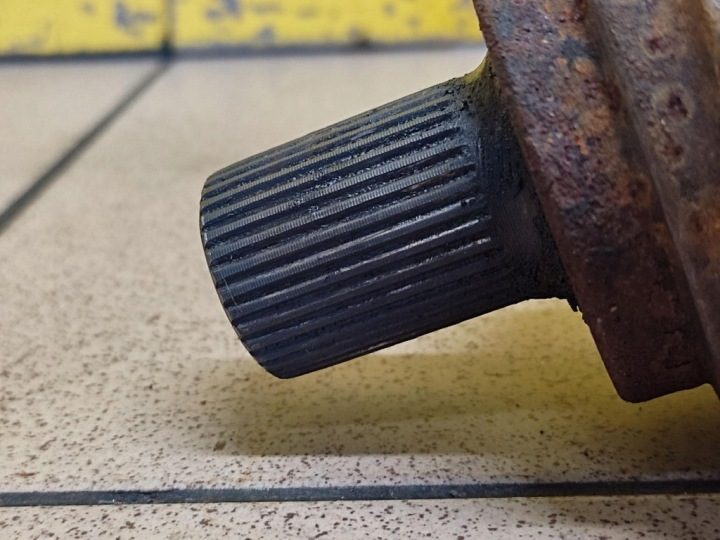 VW CADDY II SEAT INCA ПОЛУОСЬ ЛЕВАЯ 1,9 ДИЗЕЛЬ, фото 4