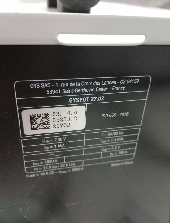GYS POT 2700 Съемник wgnieceń stalowych 055353 профессиональный, фото 4