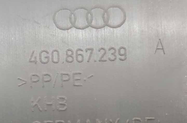 AUDI A6 C7 УНИВЕРСАЛ НАКЛАДКА СТОЙКИ ЛЕВАЯ СРЕДНЯЯ 4G0867239A, фото 4