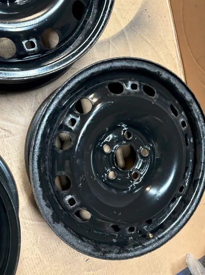 Штампованный диск Volkswagen OE 6.0" x 15" 5x100 ET 38, фото 2