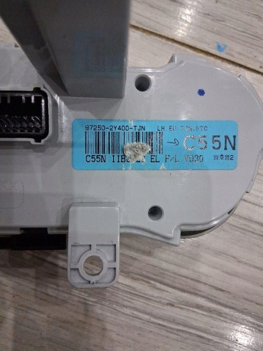 ПАНЕЛЬ УПРАВЛЕНИЯ ОБДУВА КОНДИЦИОНЕРА HYUNDAI IX35 97250-2Y400-TJN, фото 5