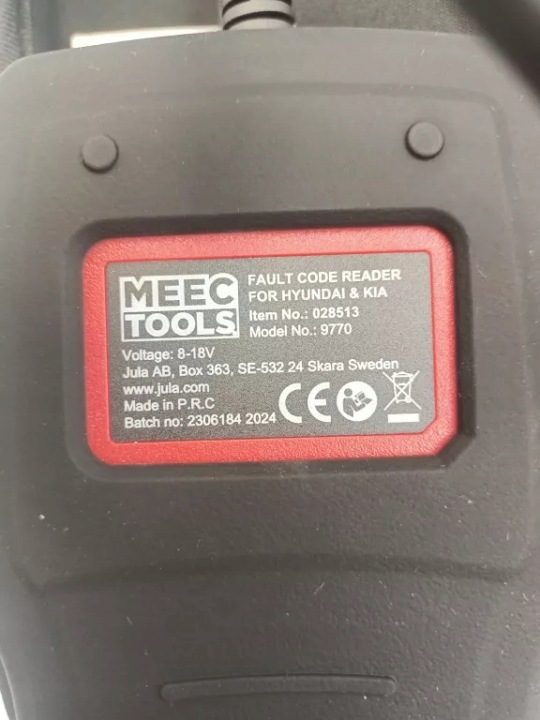 Сканер диагностический для автомобилей marki Hyundai и Kia OBD-II Meec Tools, фото 5
