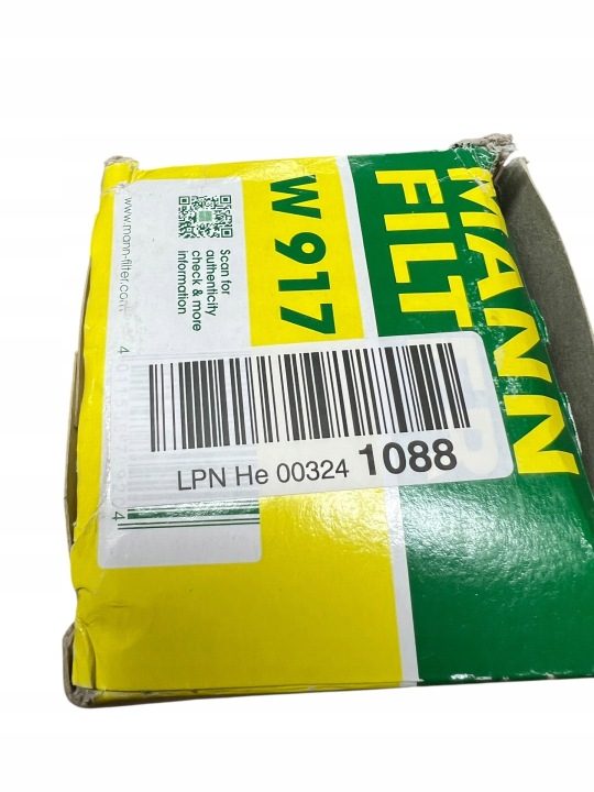 Mann-Filter W 917, фото 3