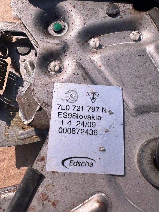 AUDI Q7 07 г. МЕХАНИЗМ РЫЧАГ РУЧНОГО ТОРМОЗА 7L0721797N...., фото 2