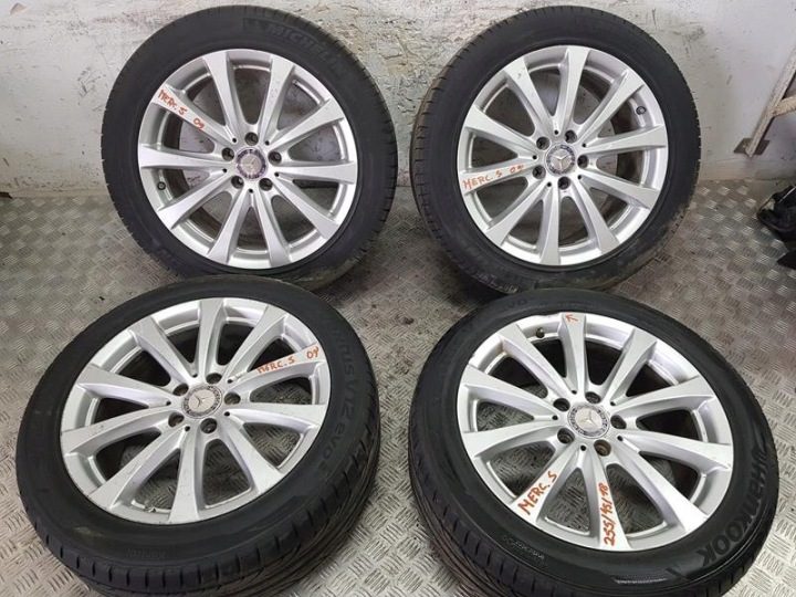 КОЛЕСА ДИСКИ ШИНЫ 255/45/R18 MERCEDES W221 A2214015402, фото 1
