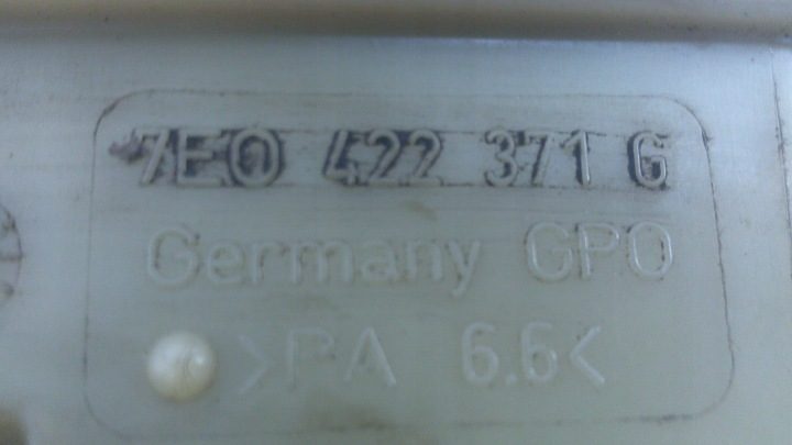 VW T5 РЕСТАЙЛИНГ БАЧОК ЖИДКОСТИ ГИДРОУСИЛИТЕЛЯ 7E0422371G, фото 4