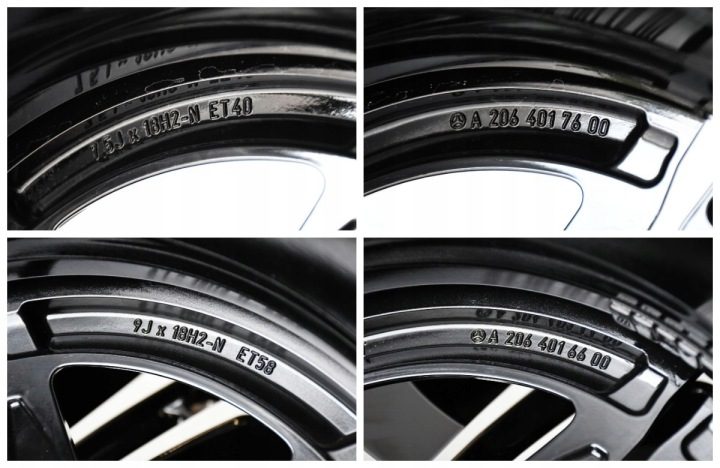 Диски Колеса 18 дюймов Mercedes C Класс W206 A206 Лето Bridgestone Bicolor ДЕМО, фото 14