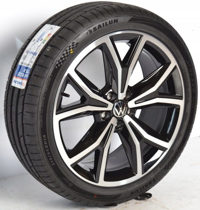 4X колеса летние 18" 5X112 оригинал VW T-Cross Skoda Kamiq Seat Ateca лето, фото 5