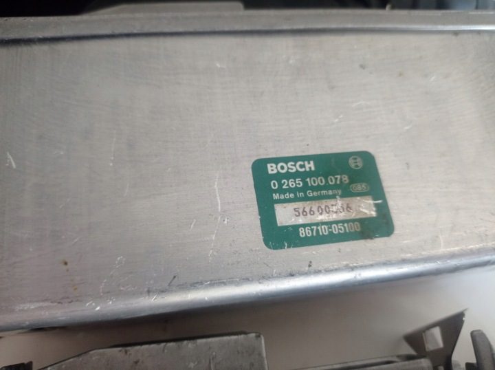 ЭБУ 0265100078 SSANGYONG MUSSO 2.9 дизель, фото 3