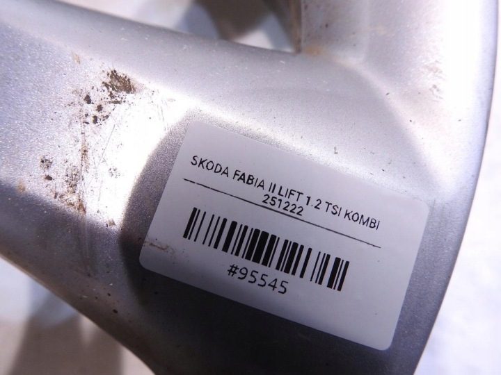 4× Литой диск Skoda OE 6.0" x 15" 5x100, фото 5
