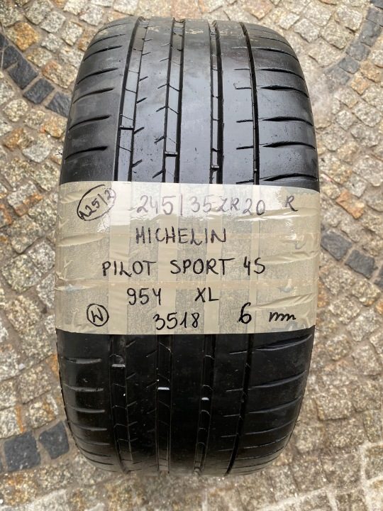 Шина летняя Michelin Pilot Sport 4S 245/35R20 95 Y защита диска, усилитель (XL), фото 1