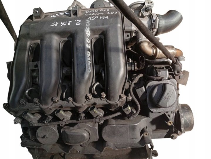 Двигатель BMW E87 2.0 дизель 204D4, фото 1