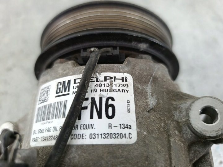 Насос, компрессор кондиционера Opel Astra J рестайлинг 13412248 401351739 Delphi, фото 8