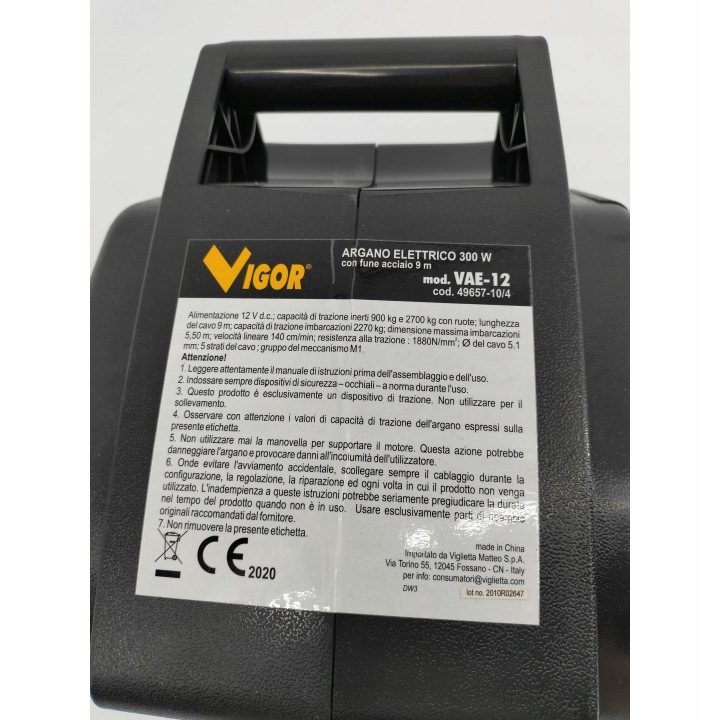 Лебедка электрическая 12V 2000LB., фото 8