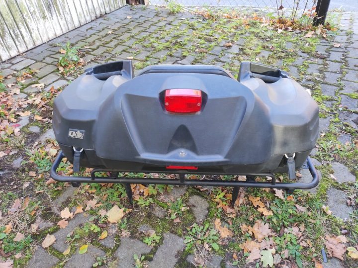 Кофр задний с oparciem 90L ART ATV черный Plus багажник, фото 3