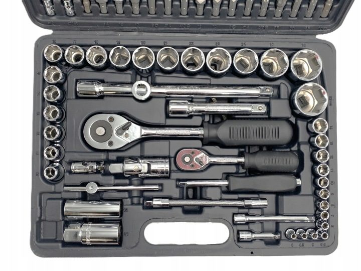PROLINE КОМПЛЕКТ 94el. ТОРЦЕВЫЕ ГОЛОВКИ и НАКОНЕЧНИКА 1/2” 1/4” TORX БИТЫ, фото 2