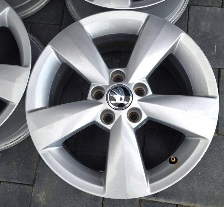 4× Литой диск Skoda OE Carme 15" 6.0" x 15" 5x100 ET 37, фото 7
