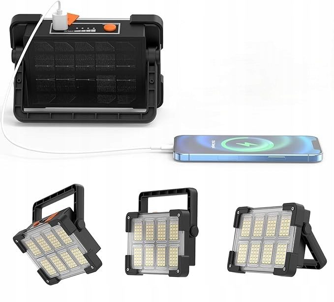 OHAYORI LED Фара Аккумуляторная 4 Шестерни Campingowa USB повербанк, фото 6