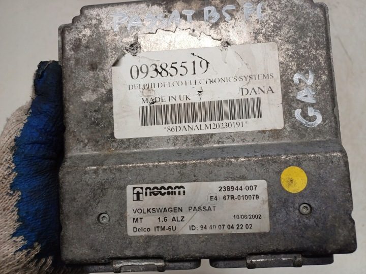 VW PASSAT B5 96-05 1.6 ЭБУ ГАЗА 09385519, фото 3