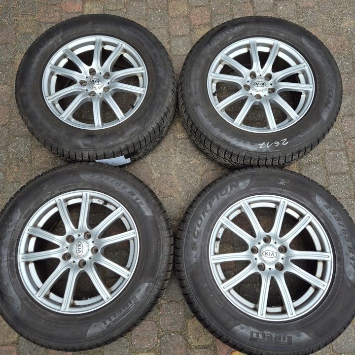 Зима колеса 235/65 R17 KIA Sorento Mazda CX-7 CX-5 Honda CR-V Santa FEE IX 55, фото 1