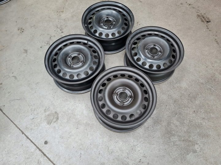 Штампованный диск Opel OE 6.0" x 15" 4x100 ET 49, фото 2