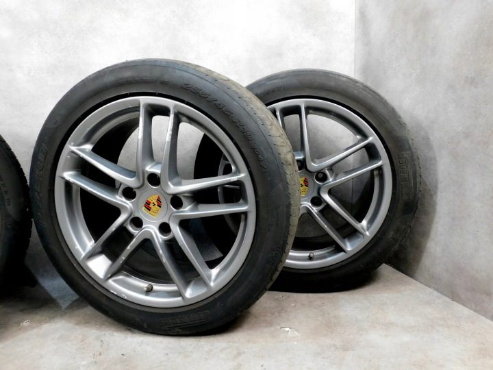 КОЛЕСА ДИСКИ ШИНЫ PORSCHE PANAMERA РЕСТАЙЛИНГ 97036216008 9X19ET60 ТЕМНЫЕ, фото 5