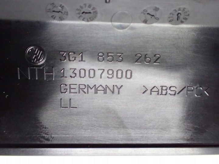 МОЛДИНГ ДЕКОРАТИВНЫЙ ПАНЕЛИ КОНСОЛИ ДЕКОР ЕВРОПА 3G1853262 VW PASSAT B8 17 г., фото 6