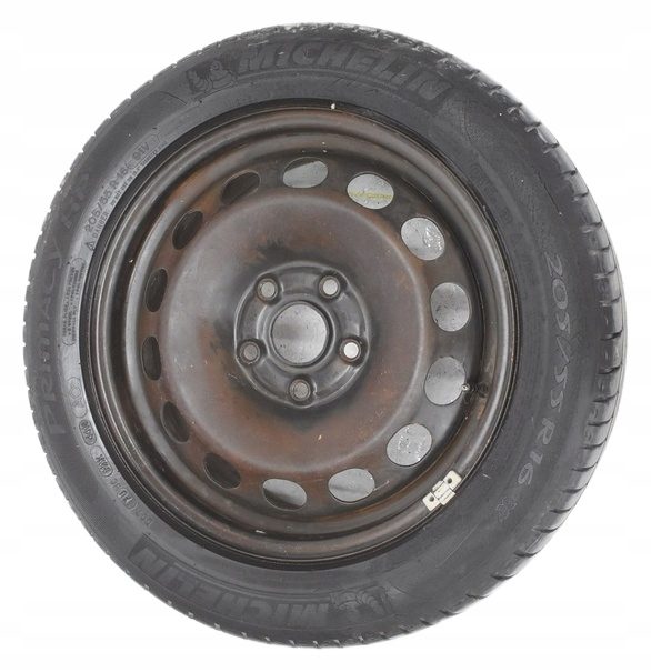 Колесо Volkswagen Touran 205/55R16 запасное, фото 1