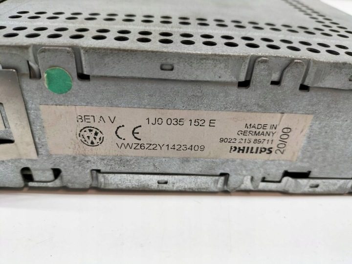 МАГНИТОЛА 1J0035152E VW Volkswagen Sharan I (1995-2010), фото 4