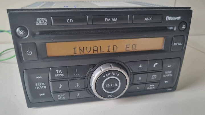 Магнитола pp-3001m-b Nissan Micra Bluetooth Navara Note + КОД, фото 2
