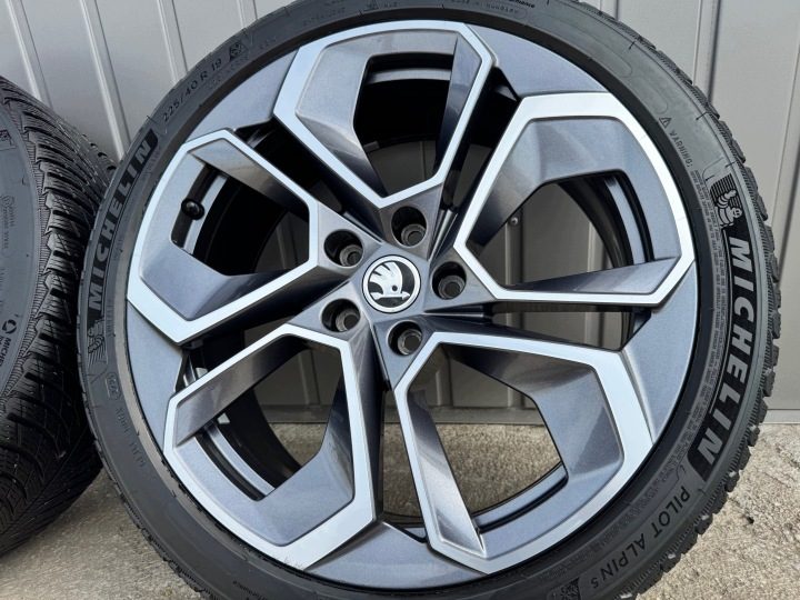 OEM КОЛЕСА ЗИМНИЕ SKODA OCTAVIA IV RS NX 225/40/19 Michelin Alpin5, фото 7