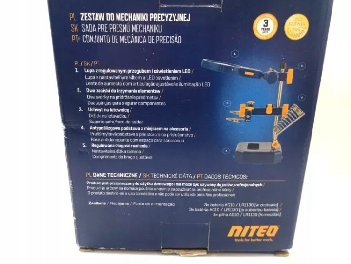 КОМПЛЕКТ ДЛЯ MECHANIKI PRECYZYJNEJ NITEO, фото 3