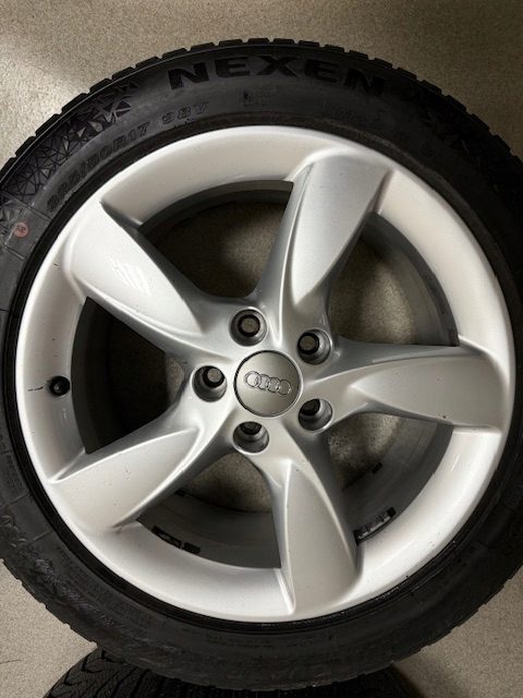 Колеса зимние 17'' AUDI A4 , A6 , A5 Шины 225/50R17 Nexen Bieżnik 8 мм, фото 6