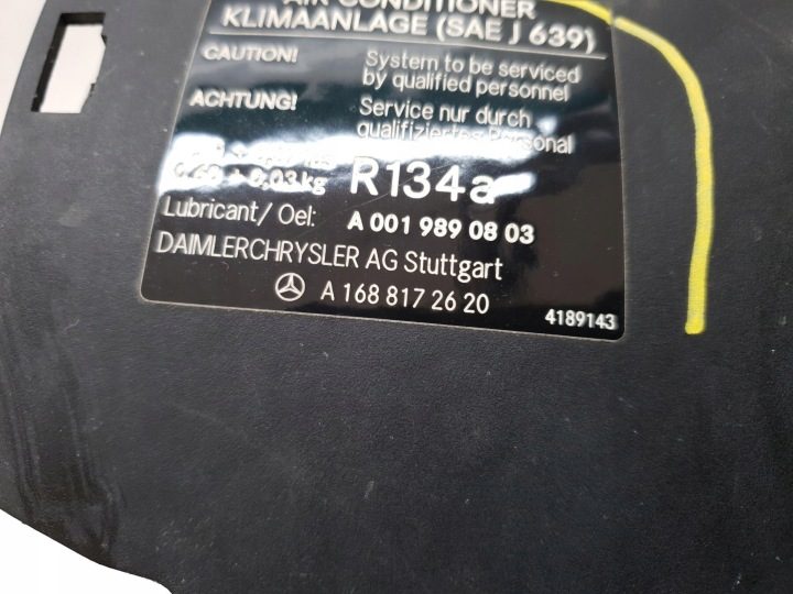 Корпус салонного фильтра Mercedes-Benz A W168, фото 6
